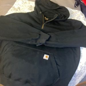 Extra large men’s original fit Carhart hoodie half zip
